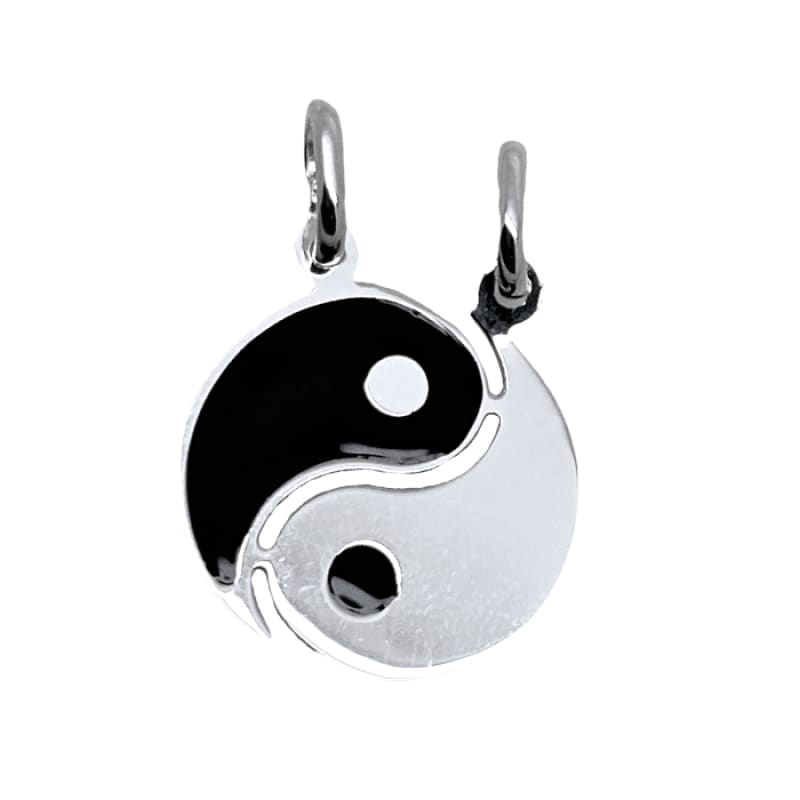 Dije plano Yin Yan Plata Italiana 925 - Metalli - Default Title - Perfumisimo